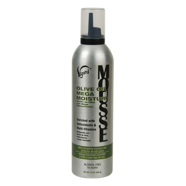 Vigorol Olive Oil Mega Moisture Mousse – 12 oz - ANNS BEAUTY SUPPLY